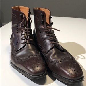 Magnanni wing tip boots